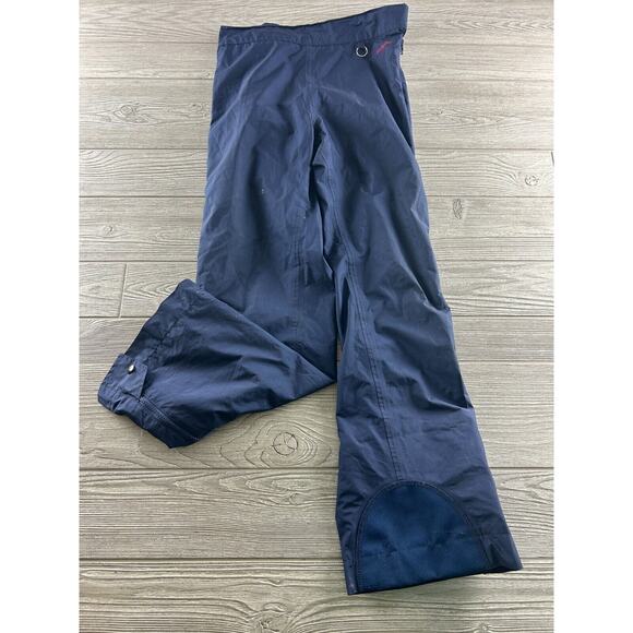 WINDY PASS BY THE NORTH FACE VTG 80'S Women MEDIUM GORE-TEX BLUE PANTS - Picture 1 of 12